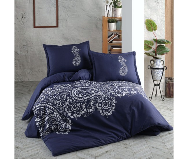 Lenjerie de pat ranforce clasy king size (nilla v1)